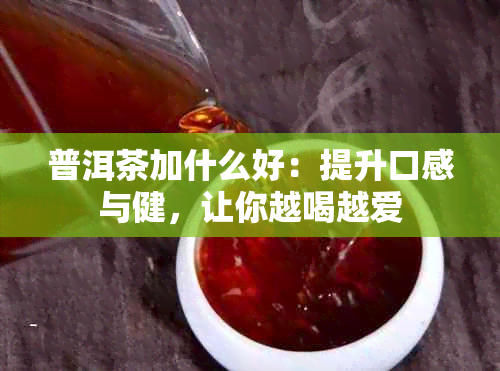 普洱茶加什么好：提升口感与健，让你越喝越爱