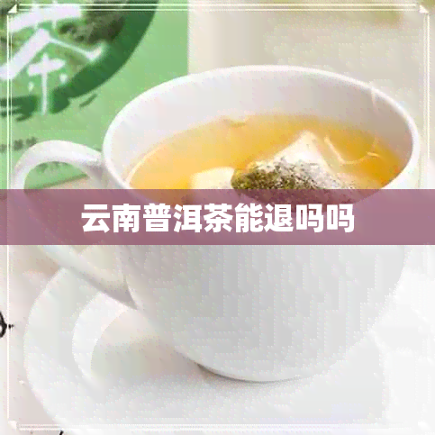 云南普洱茶能退吗吗