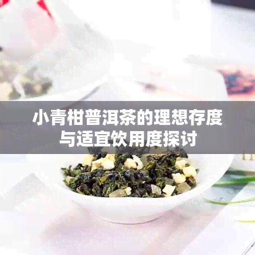 小青柑普洱茶的理想存度与适宜饮用度探讨