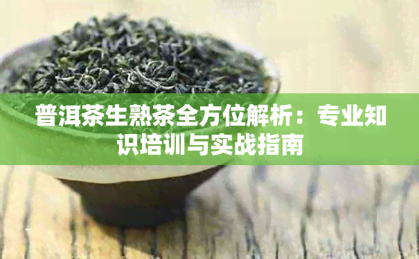 普洱茶生熟茶全方位解析：专业知识培训与实战指南