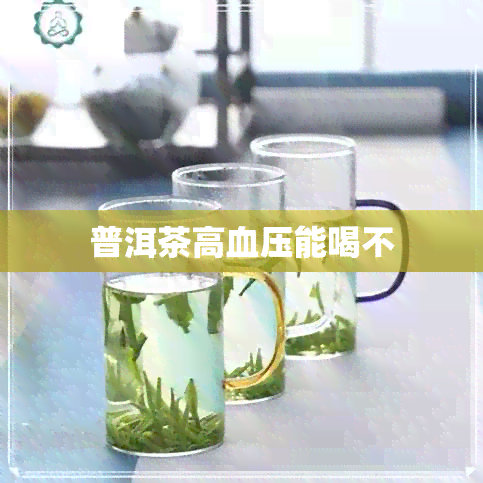 普洱茶高血压能喝不