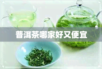 普洱茶哪家好又便宜