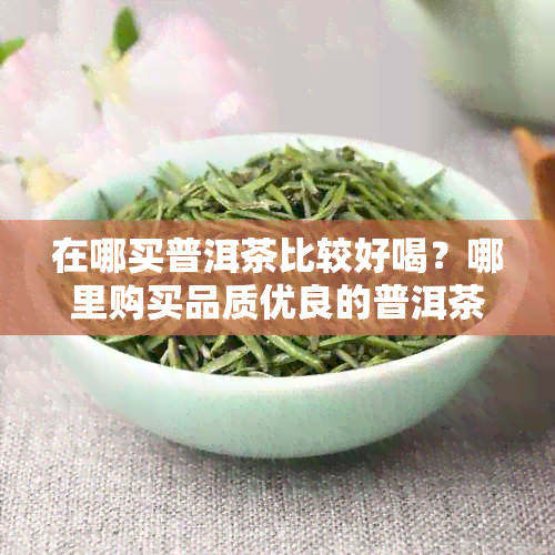 在哪买普洱茶比较好喝？哪里购买品质优良的普洱茶？