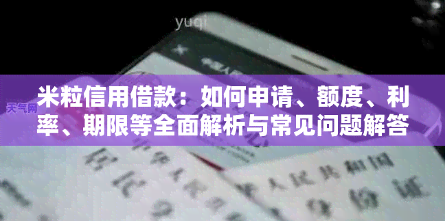 米粒信用借款：如何申请、额度、利率、期限等全面解析与常见问题解答