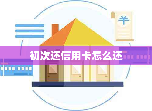 初次还信用卡怎么还