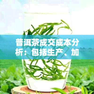 普洱茶成交成本分析：包括生产、加工、运输等各方面的成本占比