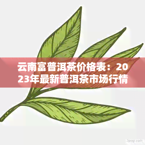 云南富普洱茶价格表：2023年最新普洱茶市场行情分析