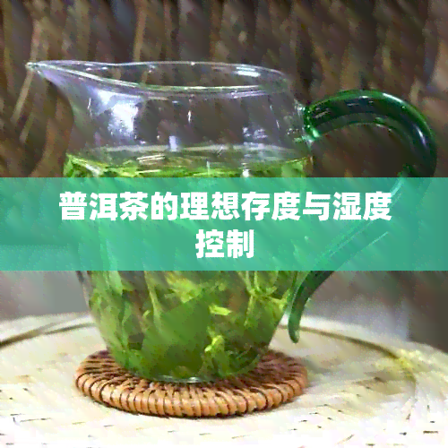 普洱茶的理想存度与湿度控制