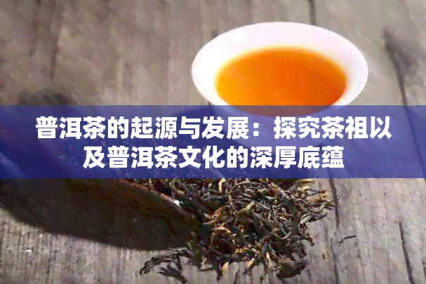 普洱茶的起源与发展：探究茶祖以及普洱茶文化的深厚底蕴