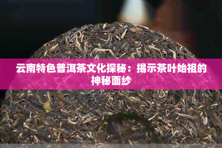 云南特色普洱茶文化探秘：揭示茶叶始祖的神秘面纱