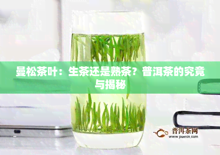 曼松茶叶：生茶还是熟茶？普洱茶的究竟与揭秘