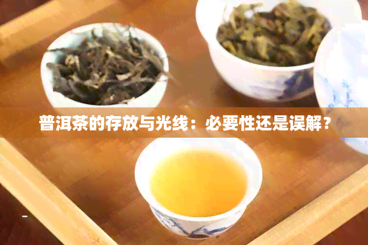 普洱茶的存放与光线：必要性还是误解？