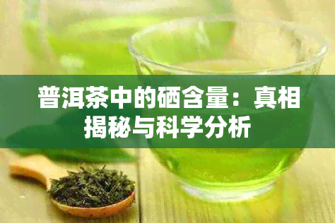 普洱茶中的硒含量：真相揭秘与科学分析