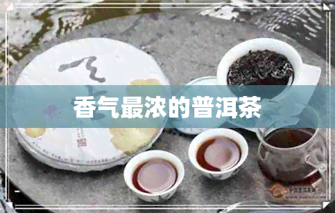 香气最浓的普洱茶