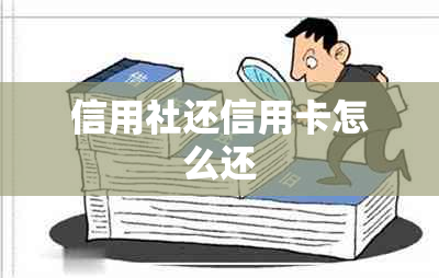 信用社还信用卡怎么还