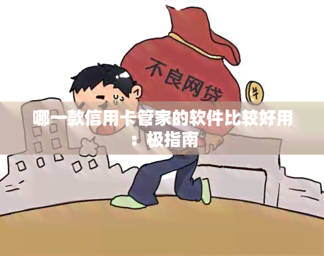 哪一款信用卡管家的软件比较好用：极指南