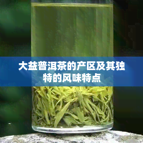 大益普洱茶的产区及其独特的风味特点