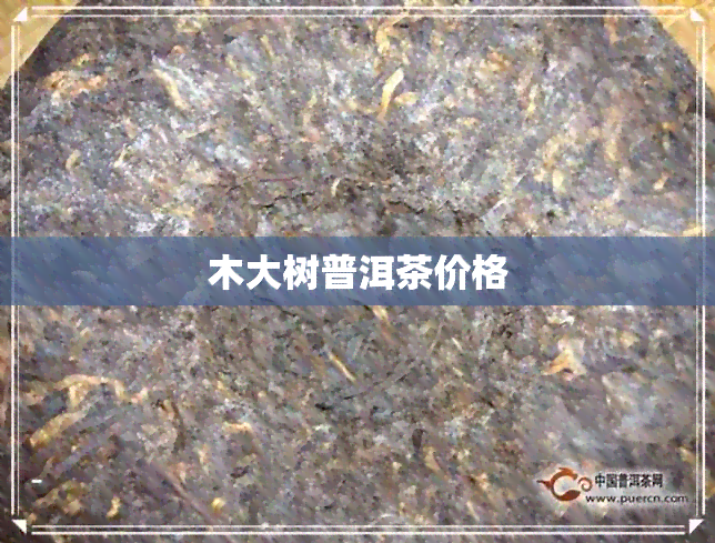 木大树普洱茶价格