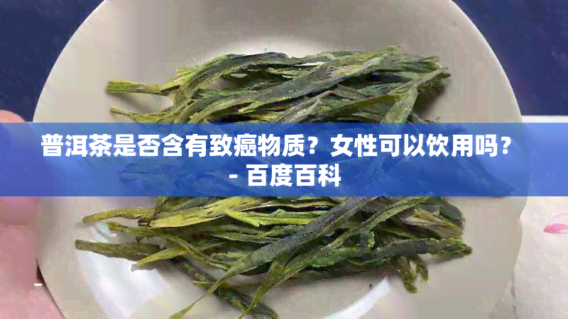 普洱茶是否含有致癌物质？女性可以饮用吗？ - 百度百科