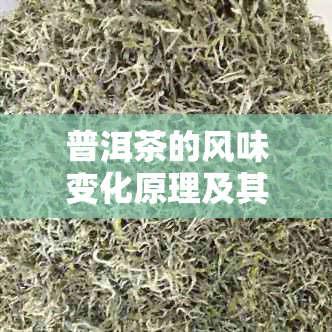 普洱茶的风味变化原理及其科学解析