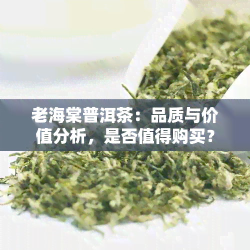 老海棠普洱茶：品质与价值分析，是否值得购买？