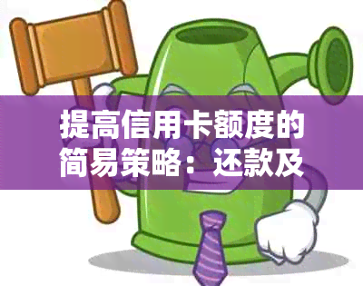 提高信用卡额度的简易策略：还款及时与信用维护两不误