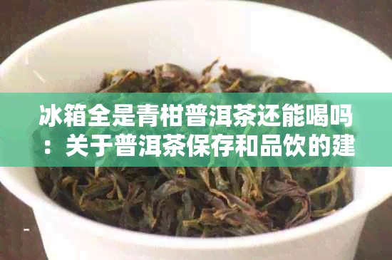 冰箱全是青柑普洱茶还能喝吗：关于普洱茶保存和品饮的建议