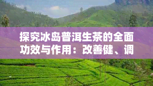 探究冰岛普洱生茶的全面功效与作用：改善健、调节消化等多方面的益处