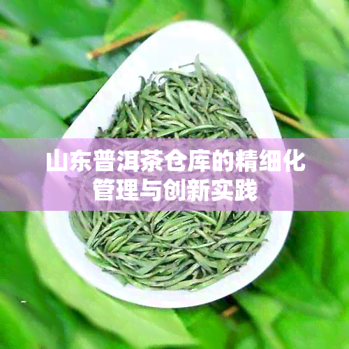 山东普洱茶仓库的精细化管理与创新实践