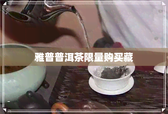 雅普普洱茶限量购买藏