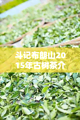 斗记布朗山2015年古树茶介绍：品质与口感的完美结合