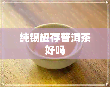 纯锡罐存普洱茶好吗