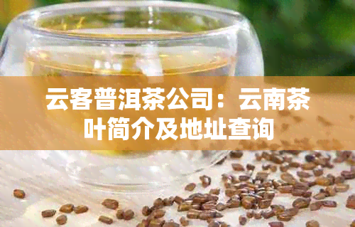 云客普洱茶公司：云南茶叶简介及地址查询