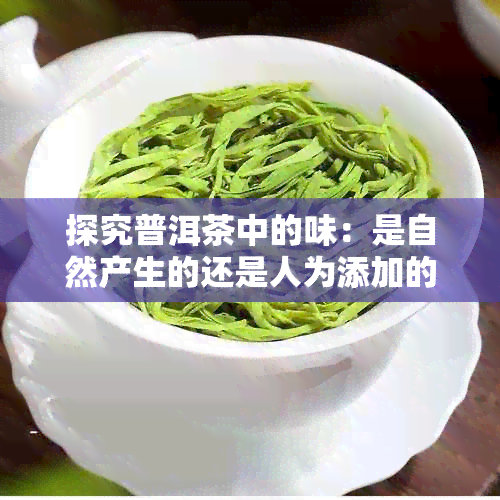 探究普洱茶中的味：是自然产生的还是人为添加的？