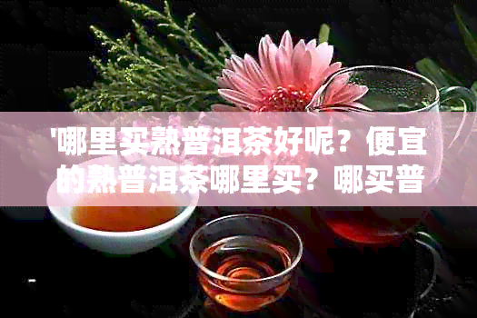 '哪里买熟普洱茶好呢？便宜的熟普洱茶哪里买？哪买普洱茶比较好？'