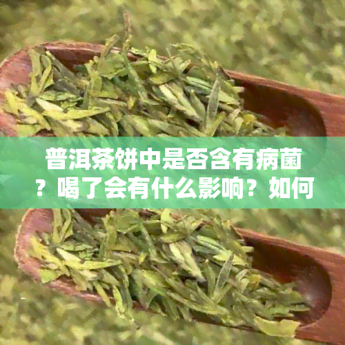 普洱茶饼中是否含有病菌？喝了会有什么影响？如何确保饮用安全？