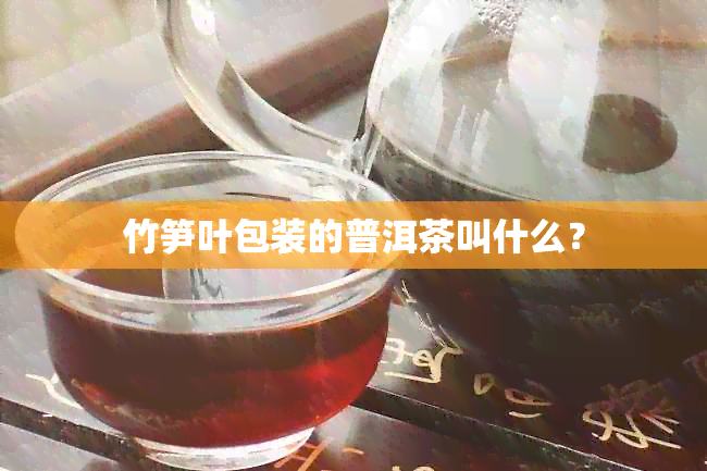 竹笋叶包装的普洱茶叫什么？