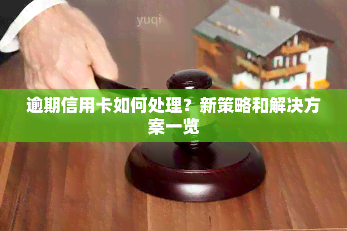 逾期信用卡如何处理？新策略和解决方案一览