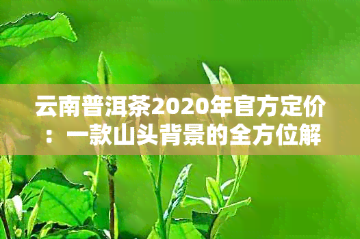 云南普洱茶2020年官方定价：一款山头背景的全方位解析