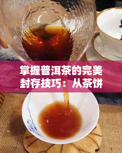 掌握普洱茶的完美封存技巧：从茶饼到存放，让你的普洱茶保持状态