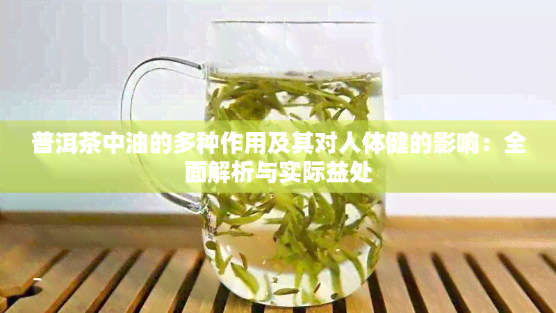 普洱茶中油的多种作用及其对人体健的影响：全面解析与实际益处