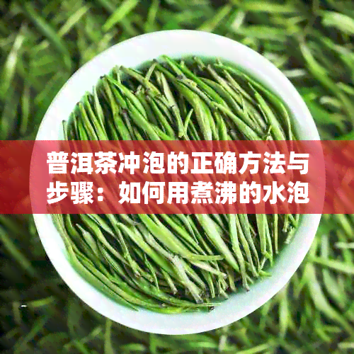 普洱茶冲泡的正确方法与步骤：如何用煮沸的水泡出美味熟茶