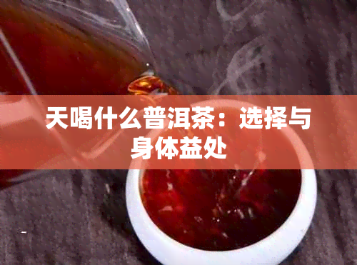 天喝什么普洱茶：选择与身体益处