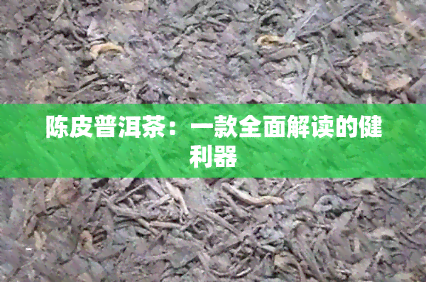 陈皮普洱茶：一款全面解读的健利器