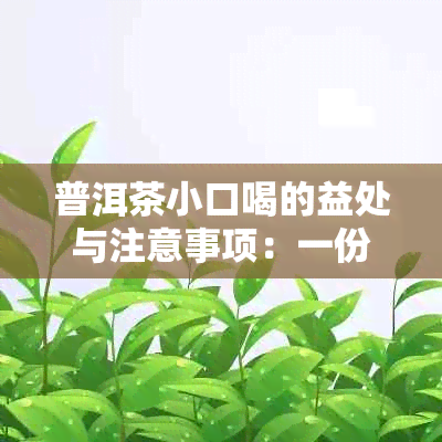 普洱茶小口喝的益处与注意事项：一份全面的指南