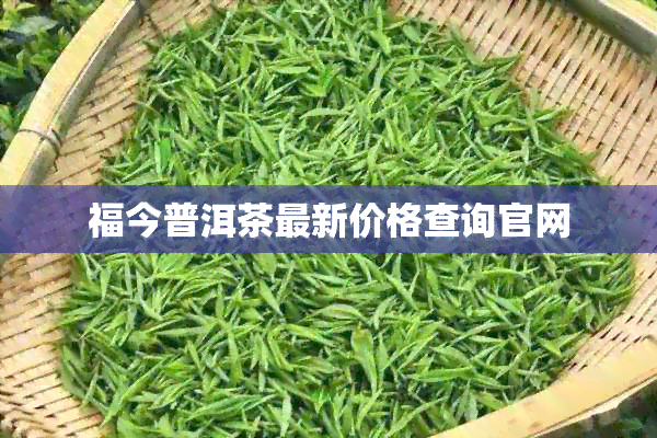 福今普洱茶最新价格查询官网