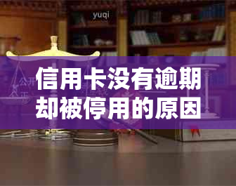 信用卡没有逾期却被停用的原因及解决方法是什么？