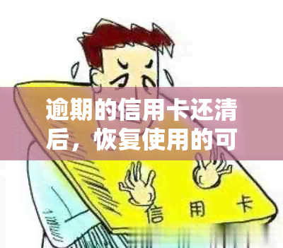 逾期的信用卡还清后，恢复使用的可能性及步骤分析