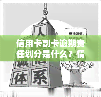 信用卡副卡逾期责任划分是什么？情况分析及相关解答