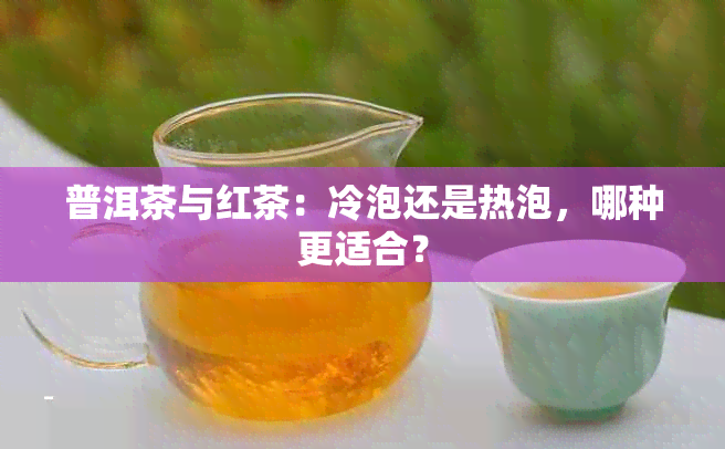 普洱茶与红茶：冷泡还是热泡，哪种更适合？